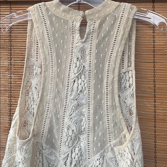 Free People Maisie lace tunic racer halter boho - Picture 6 of 8